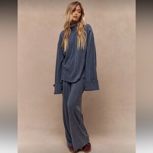 Missguided oversized 2 piece cozy set